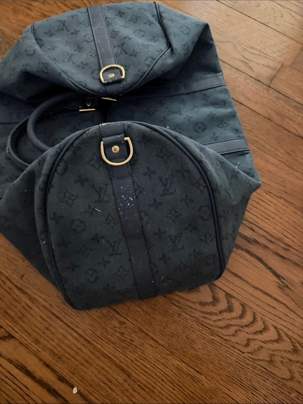 Louis Vuitton Dark Navy Monogram Duffel Bag